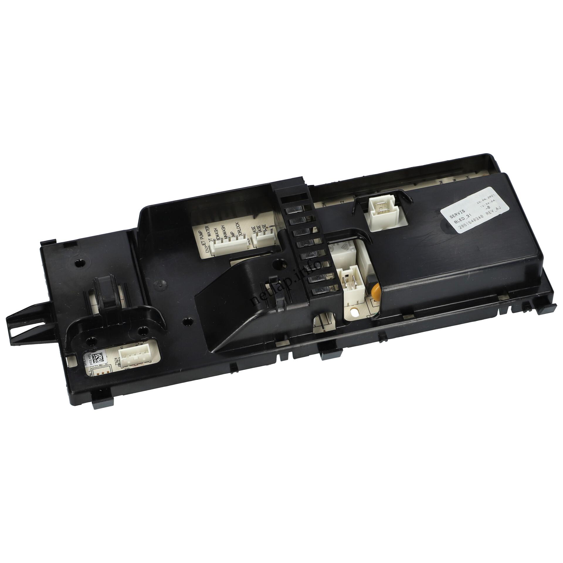 Beko mosógép vezérlőmodul 2851540340 Beko mosógép vezérlőmodul 2851540340