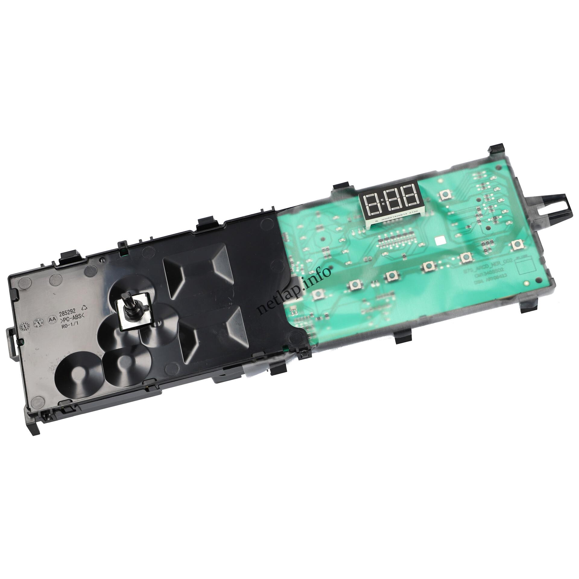 Beko mosógép vezérlőmodul 2858195750 Beko mosógép vezérlőmodul 2858195750