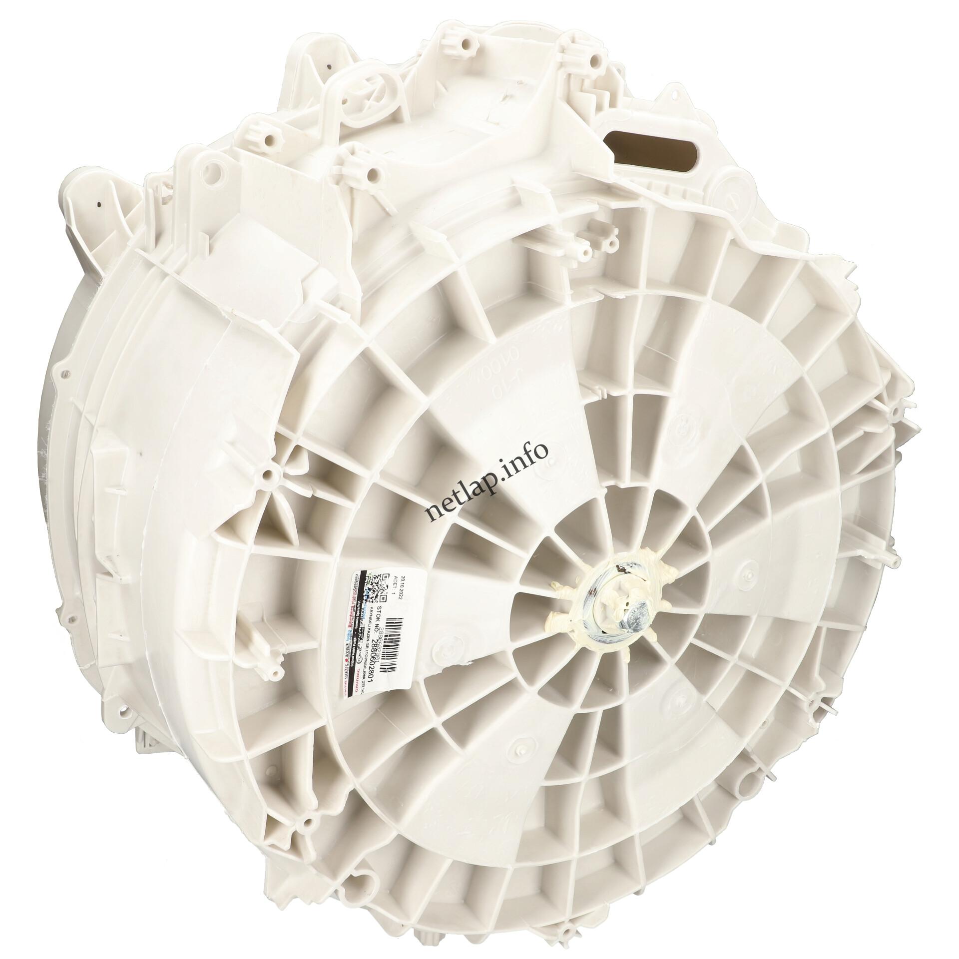 Beko mosógép dob + üst egység 2880601500 Beko mosógép dob + üst egység 2880601500