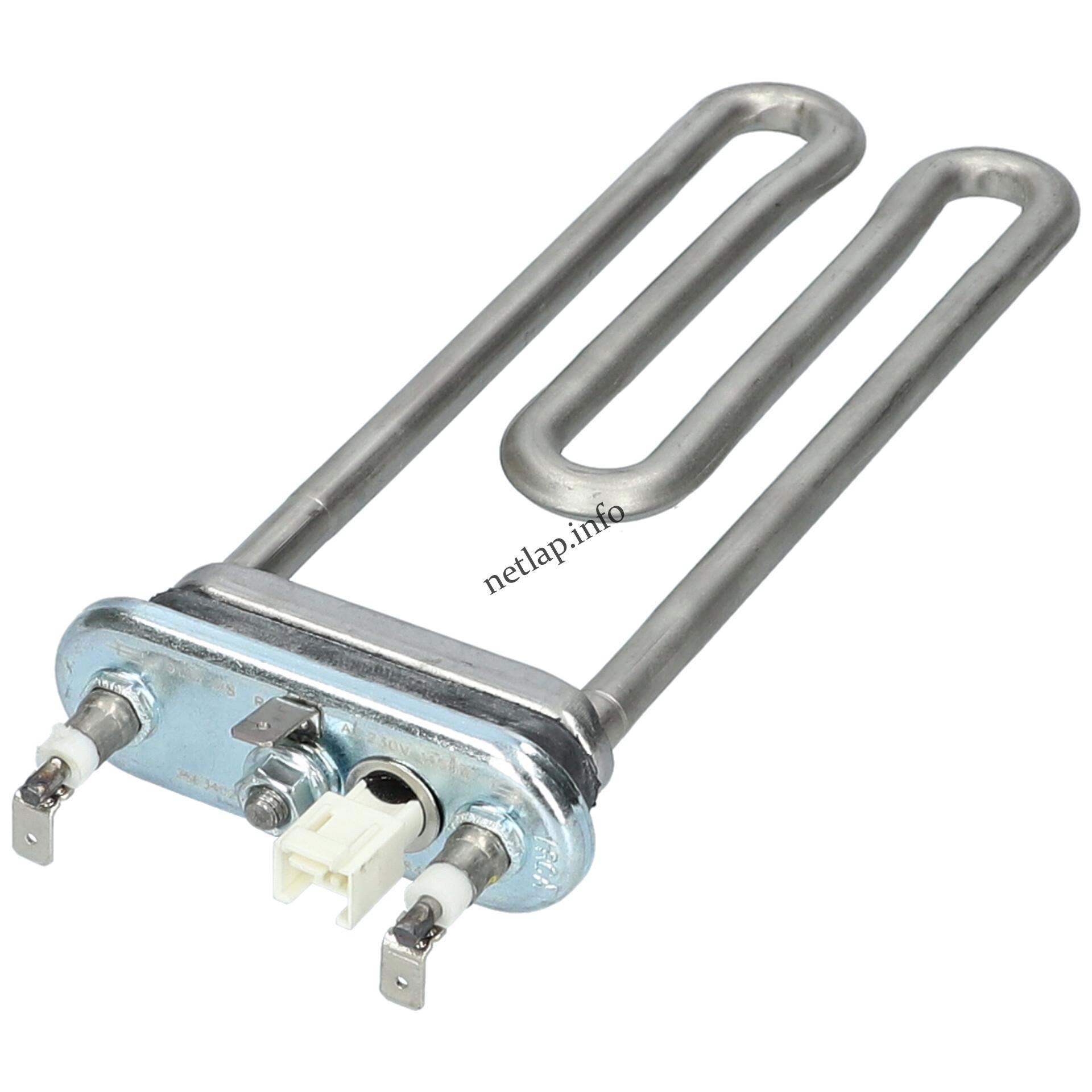 Beko mosógép fűtőszál szenzorral hővédelemmel tűsarus 1450w 182 mm (OEM) 2852390300 Beko mosógép fűtőszál szenzorral hővédelemmel tűsarus 1450w 182 mm (OEM) 2852390300