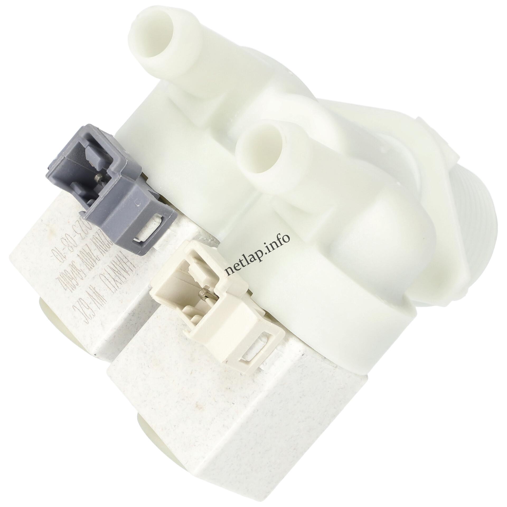 Beko mosógép 2 utas 12 mm 180° mágnesszelep 2906870200 Beko mosógép 2 utas 12 mm 180° mágnesszelep 2906870200