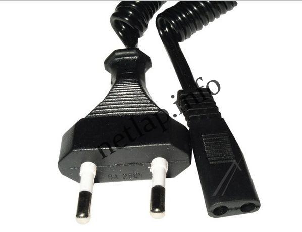 Borotva hálózati spirál kábel 1,8m