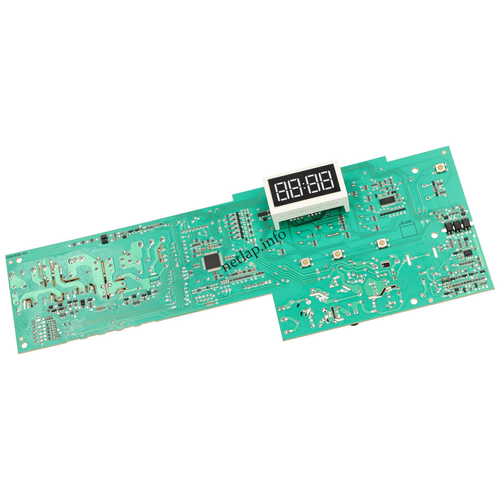 Beko mosógép vezérlőmodul 2969842702 Beko mosógép vezérlőmodul 2969842702