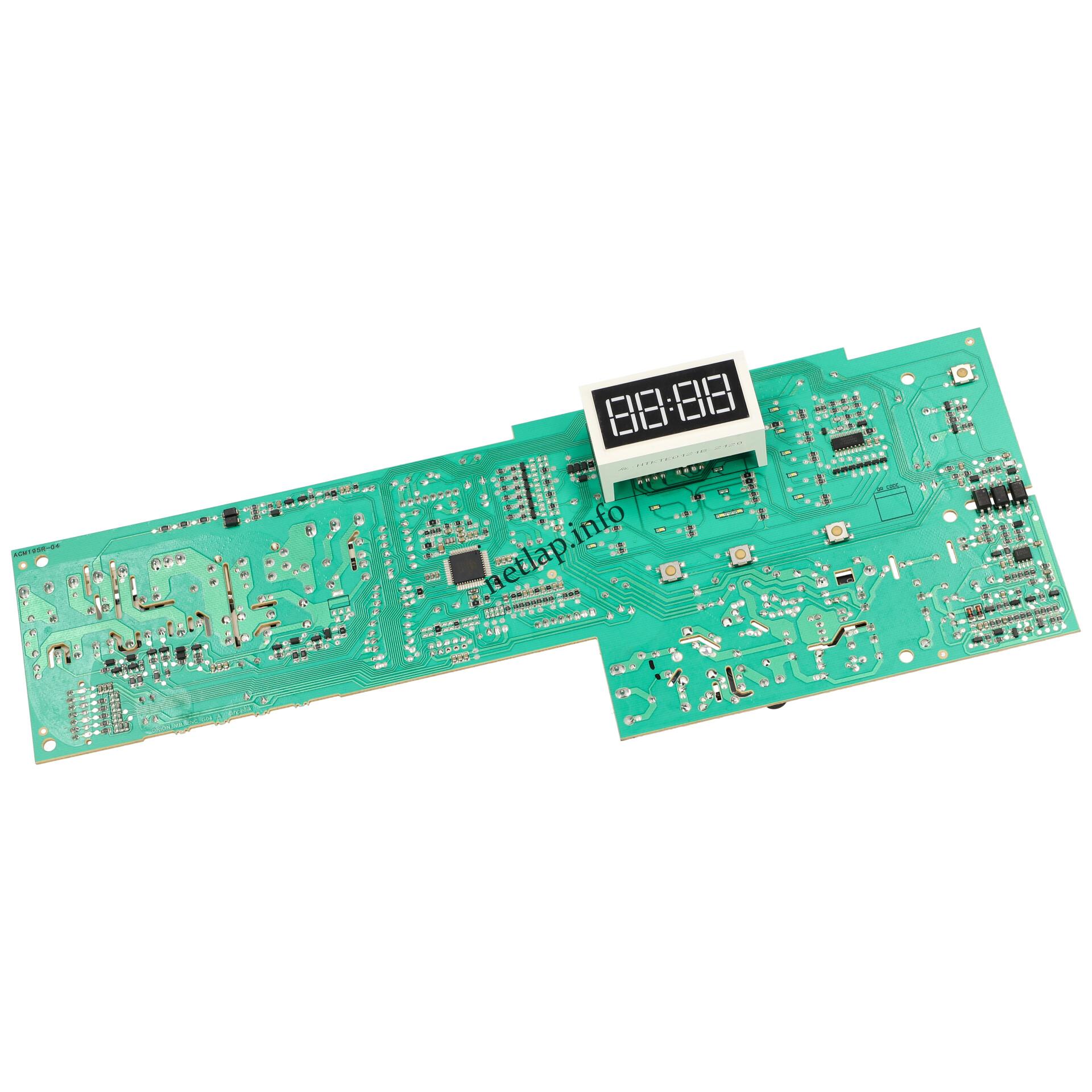 Beko mosógép vezérlőmodul 2969848001 Beko mosógép vezérlőmodul 2969848001