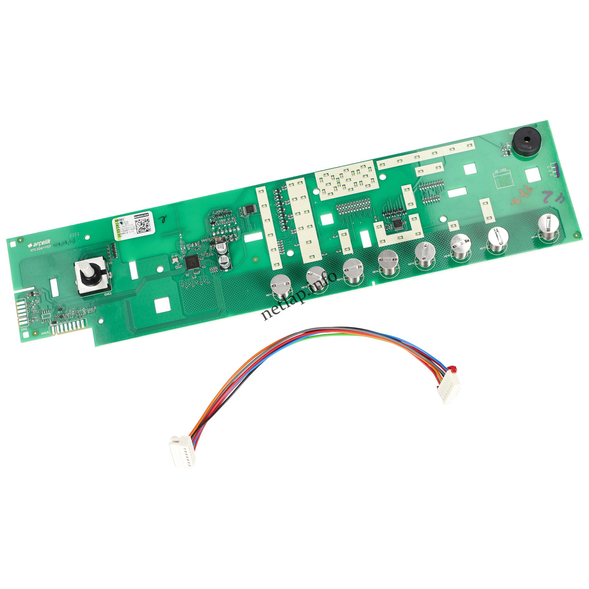 Beko szárítógép vezérlőmodul 2982579101 Beko szárítógép vezérlőmodul 2982579101