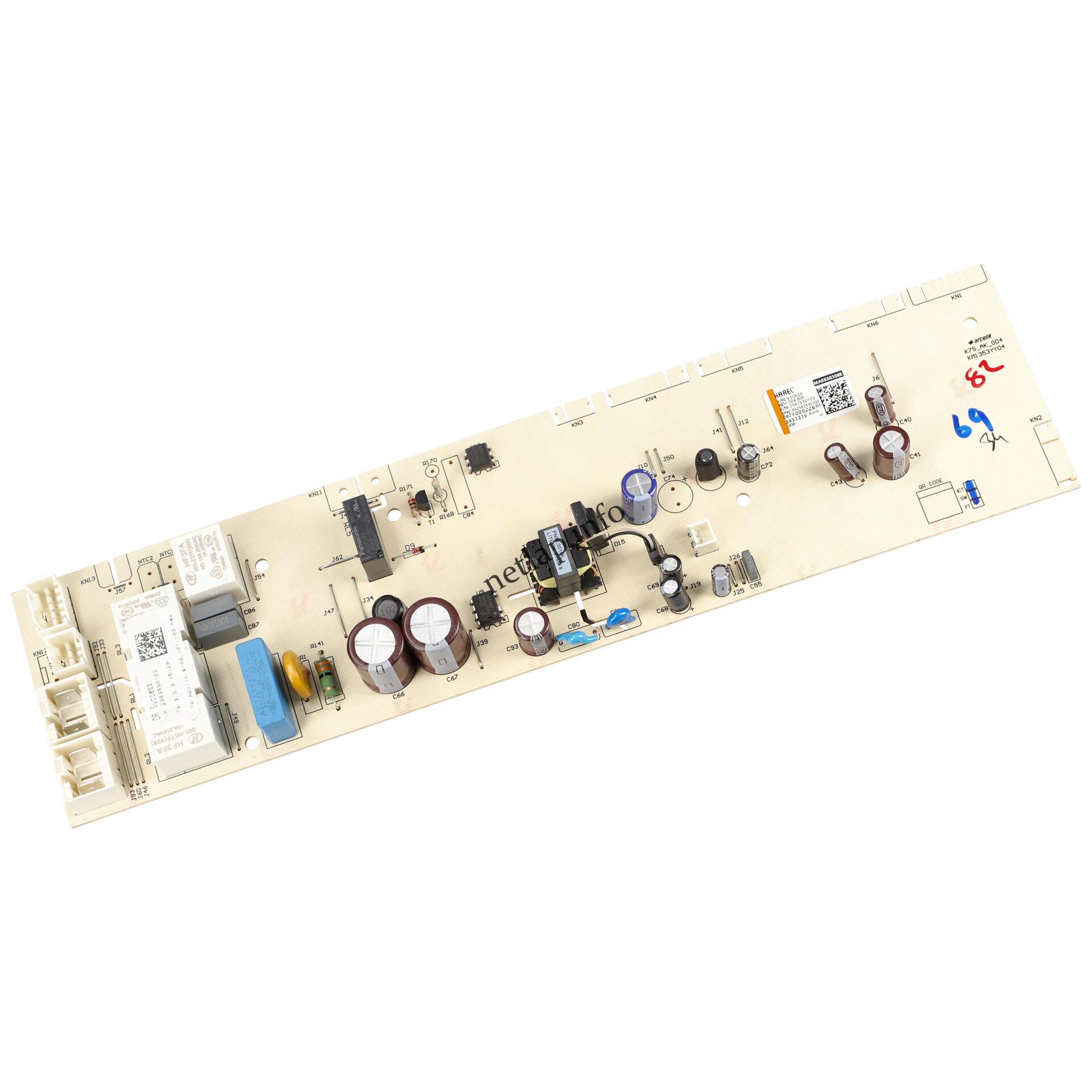 Beko szárítógép vezérlőmodul 2983890102 Beko szárítógép vezérlőmodul 2983890102