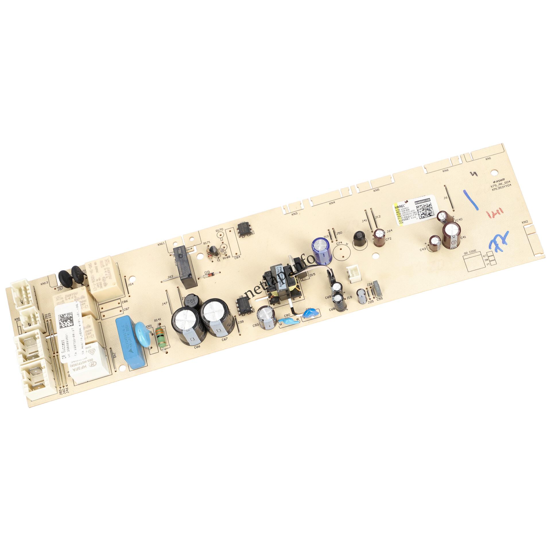 Beko mosógép vezérlőmodul 2983893601 Beko mosógép vezérlőmodul 2983893601