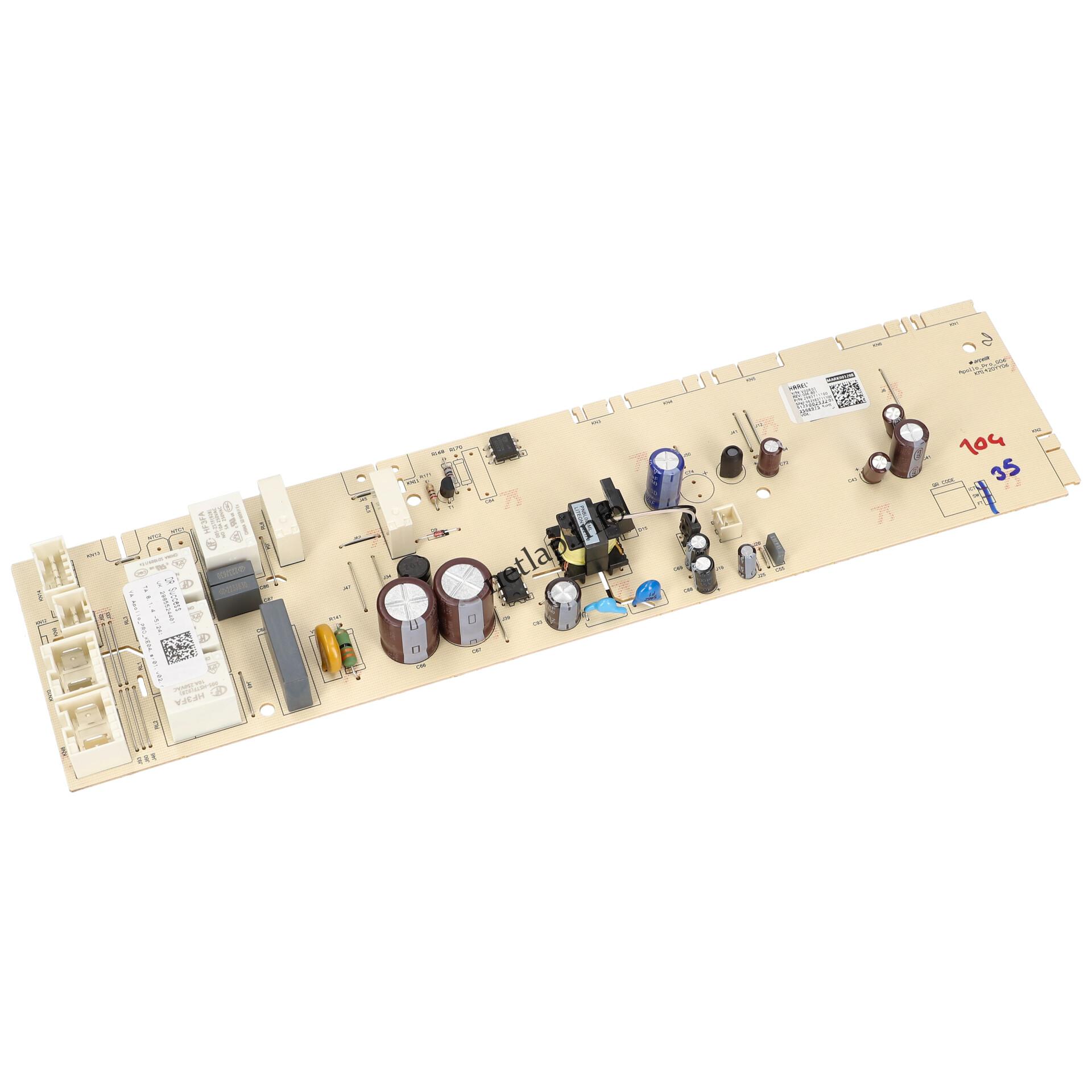 Beko szárítógép vezérlőmodul 2985524301 Beko szárítógép vezérlőmodul 2985524301