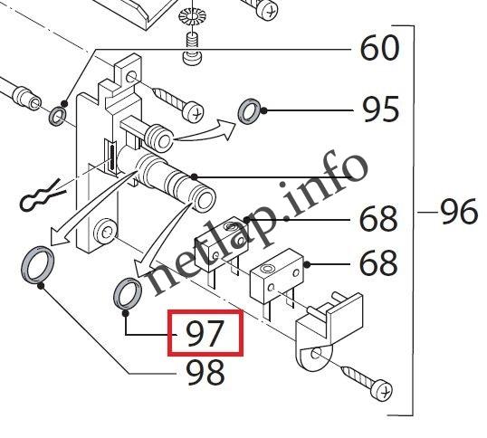 AEG DeLonghi Electrolux kávégép O-gyűrű 9×5×2mm - Image 2
