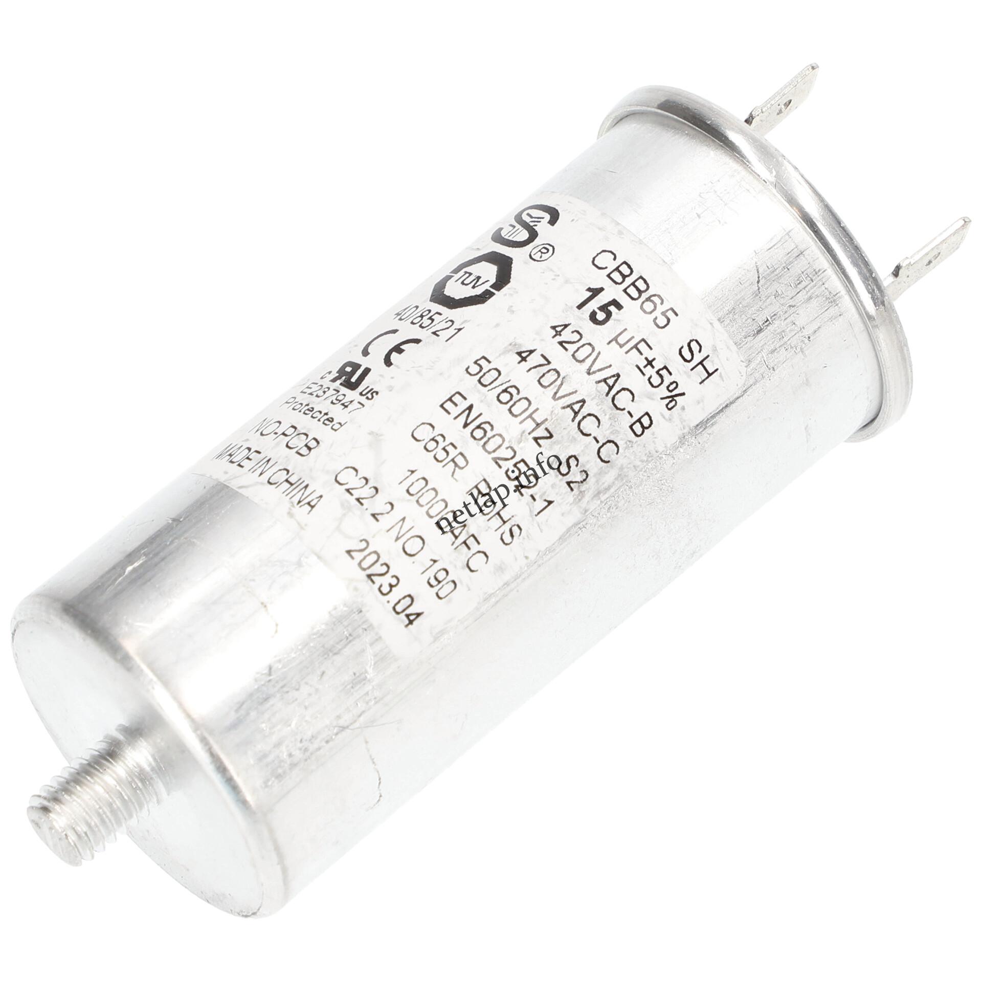 Heinner szárítógép kondenzátor 15mf 32041424 Heinner szárítógép kondenzátor 15mf 32041424