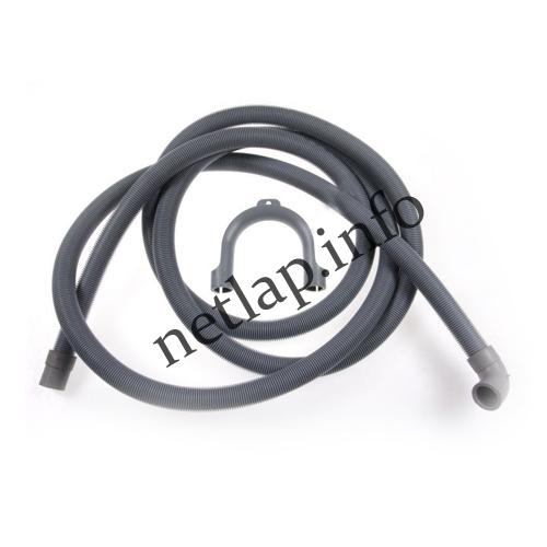 Mosógép kifolyócső 1,5m 21/20mm pipa