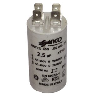 Mosógép indítókondenzátor 2,5UF 450V