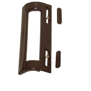 Hűtőgép univerzális ajtó fogantyú 197X73mm hajlított verzió, barna