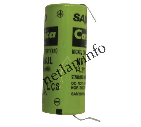 Philips borotva akkumulátor 482213810611 1.2V 1200mAh Ni-CD 42x17mm