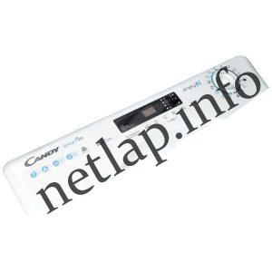 Candy szárítógép kezelő burkolat előlap 40014375
