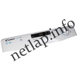 Candy szárítógép kezelő burkolat 40014383
