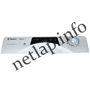 Candy szárítógép kezelő burkolat előlap 40014716