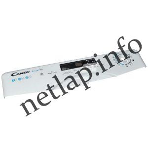 Candy szárítógép kezelő burkolat előlap 40016693