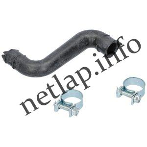 Zanussi mosógép belső cső + 2db bilincs vízelosztó bal 4055368684