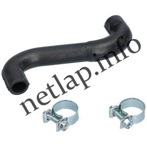 Zanussi mosógép belső cső + 2db bilincs vízelosztó jobb 4071397840