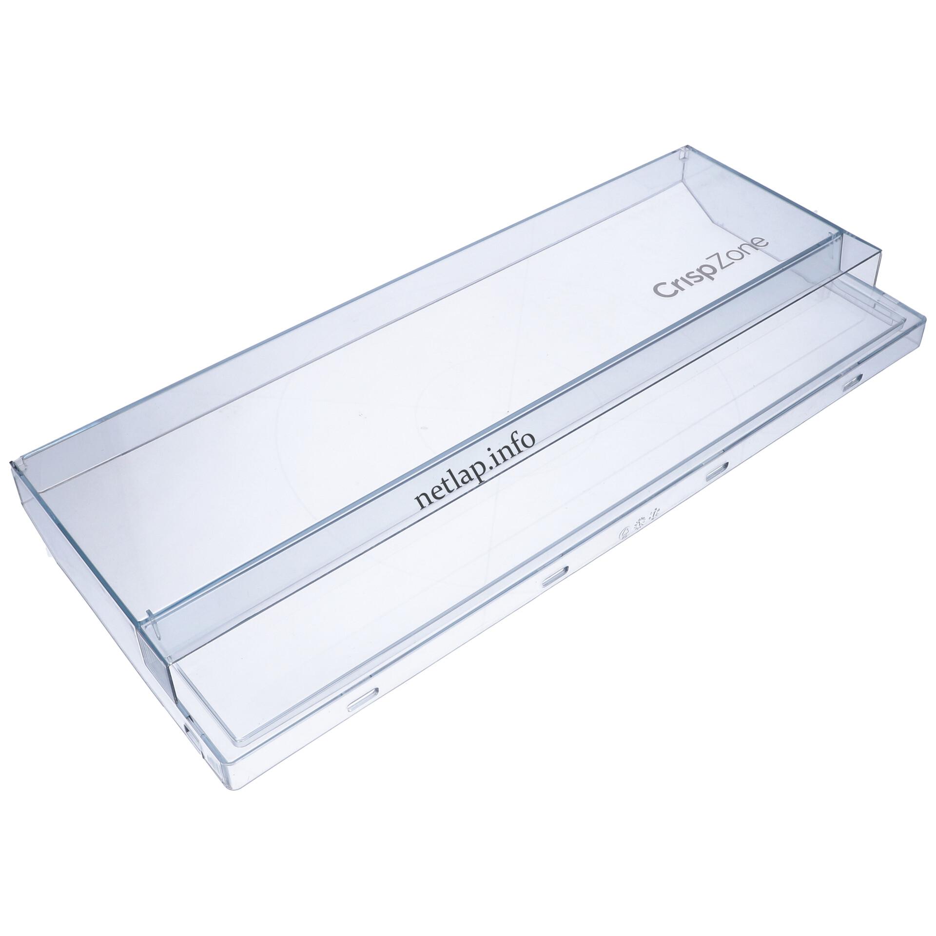 Gorenje hűtőgép 464x197x46 mm előlap zöldségtartó átlátszó 407996 Gorenje hűtőgép 464x197x46 mm előlap zöldségtartó átlátszó 407996