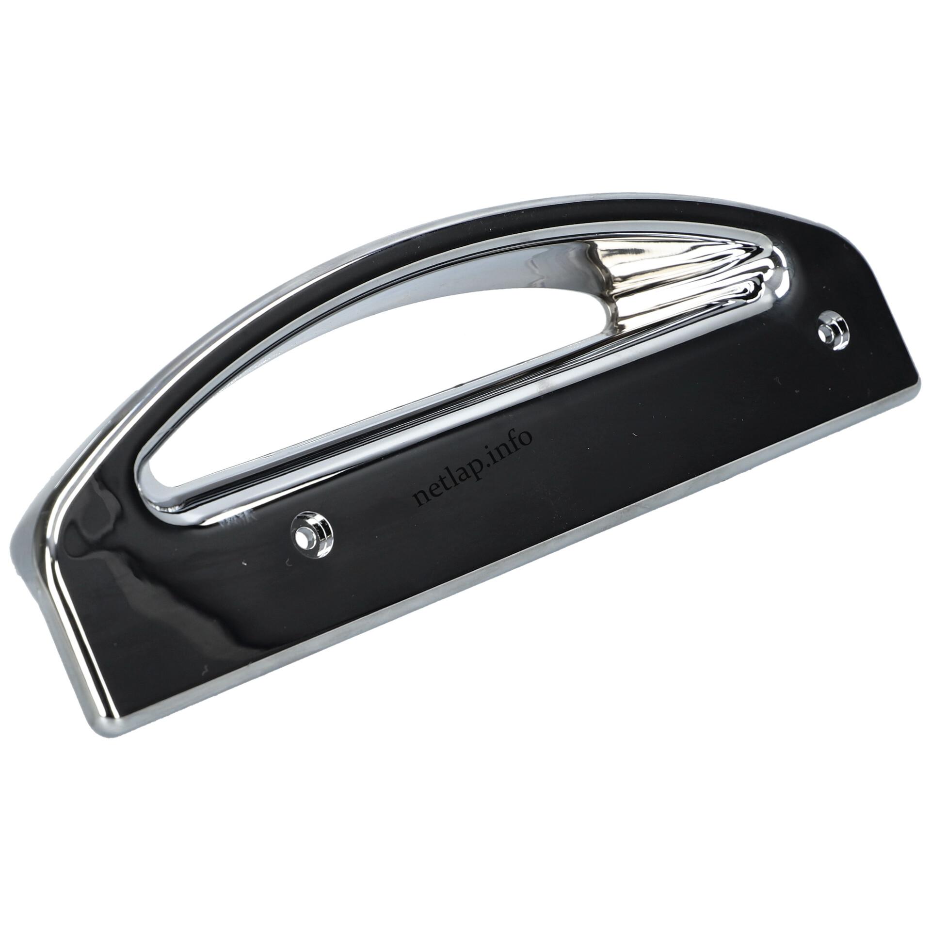 Candy hűtőgép fogantyú ívelt króm műanyag 41000310 Candy hűtőgép fogantyú ívelt króm műanyag 41000310