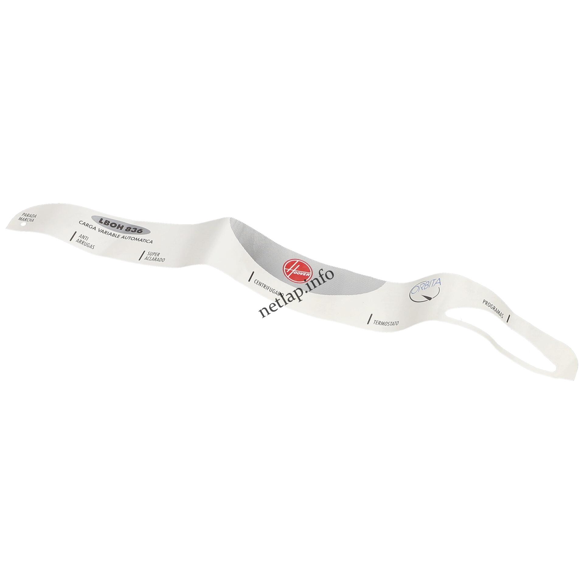 Candy mosógép program felirat 41000333 Candy mosógép program felirat 41000333