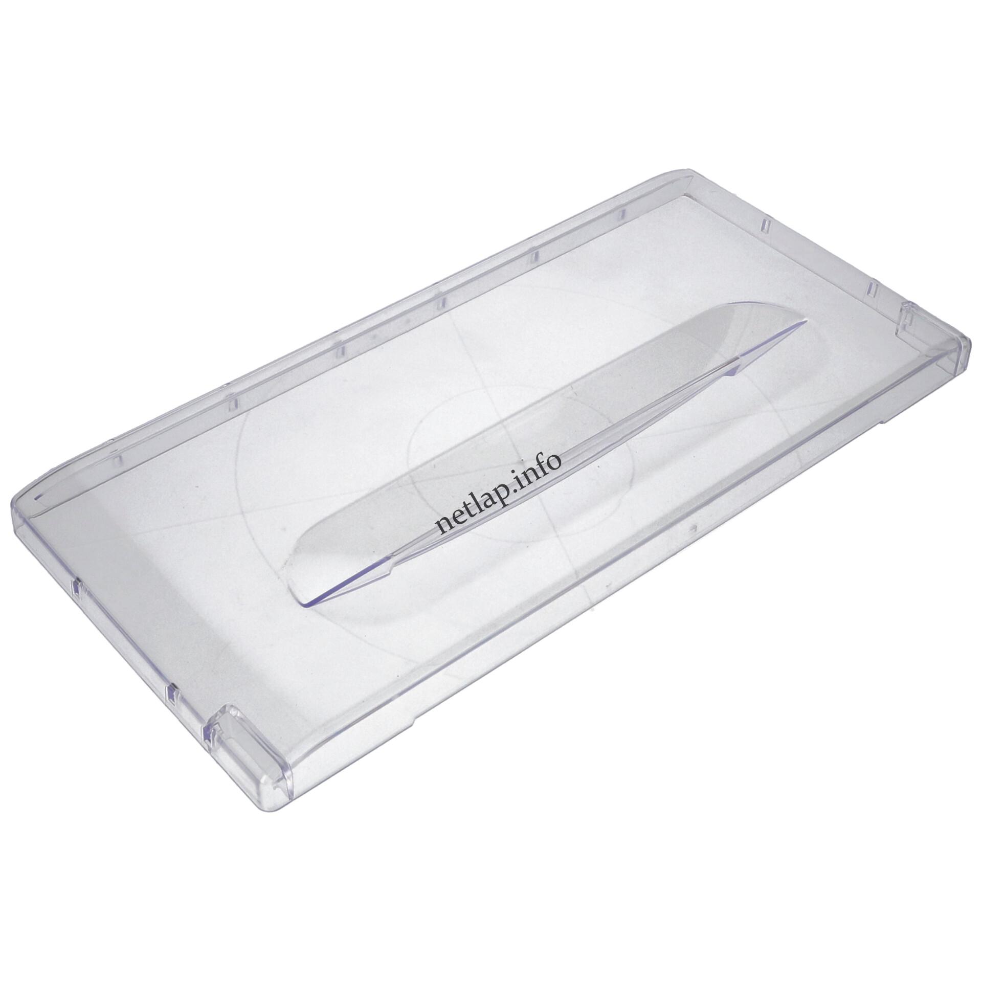 Candy hűtőgép 408x190x24 mm előlap fagyasztófiók középső átlátszó univerzális 41004915 Candy hűtőgép 408x190x24 mm előlap fagyasztófiók középső átlátszó univerzális 41004915