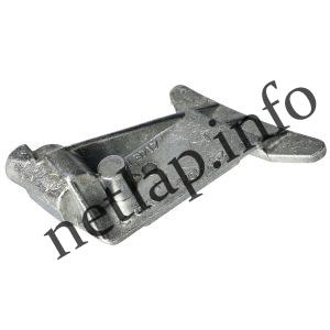 Candy mosógép zsanértartó fül alsó 41005452