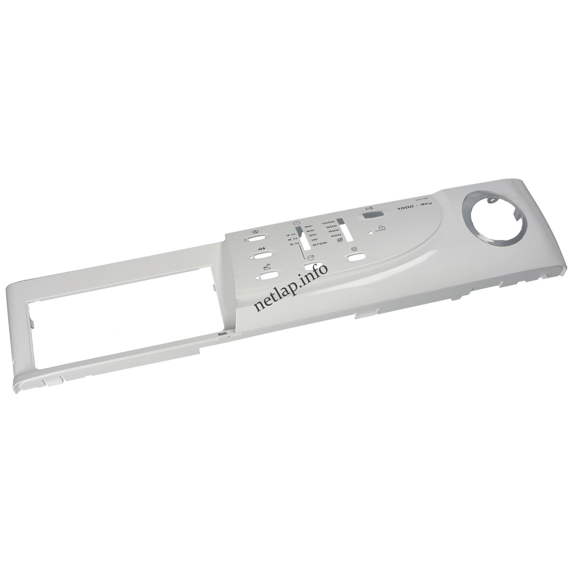 Candy mosógép kezelőelőlap 41015446 Candy mosógép kezelőelőlap 41015446