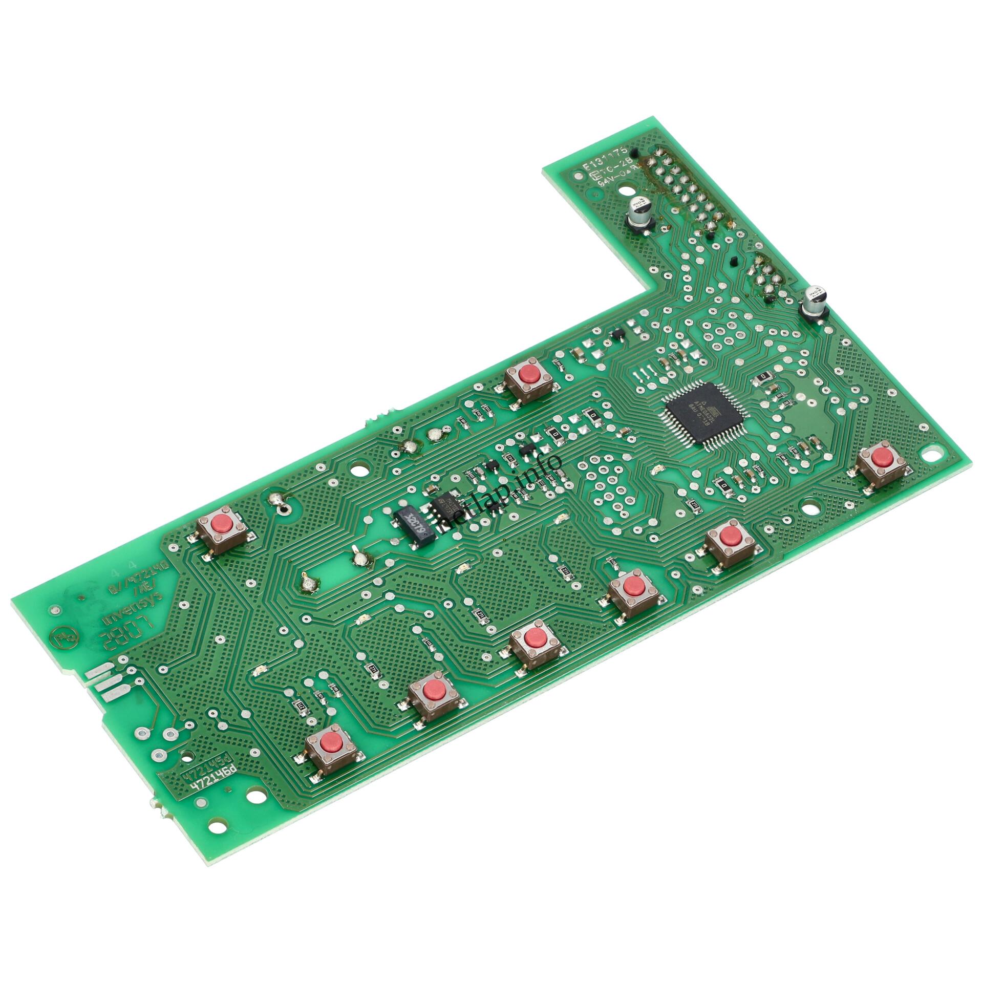 Candy mosógép vezérlőmodul 41021654 Candy mosógép vezérlőmodul 41021654