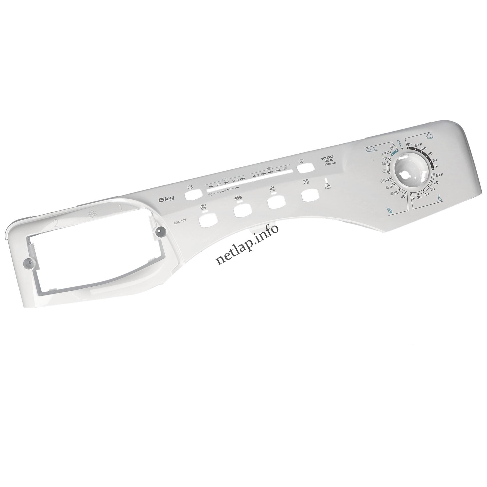 Candy mosógép kezelőelőlap 41024023 Candy mosógép kezelőelőlap 41024023