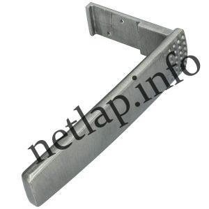 Candy hűtőgép fogantyú sarkos világos szürke fém 41025145