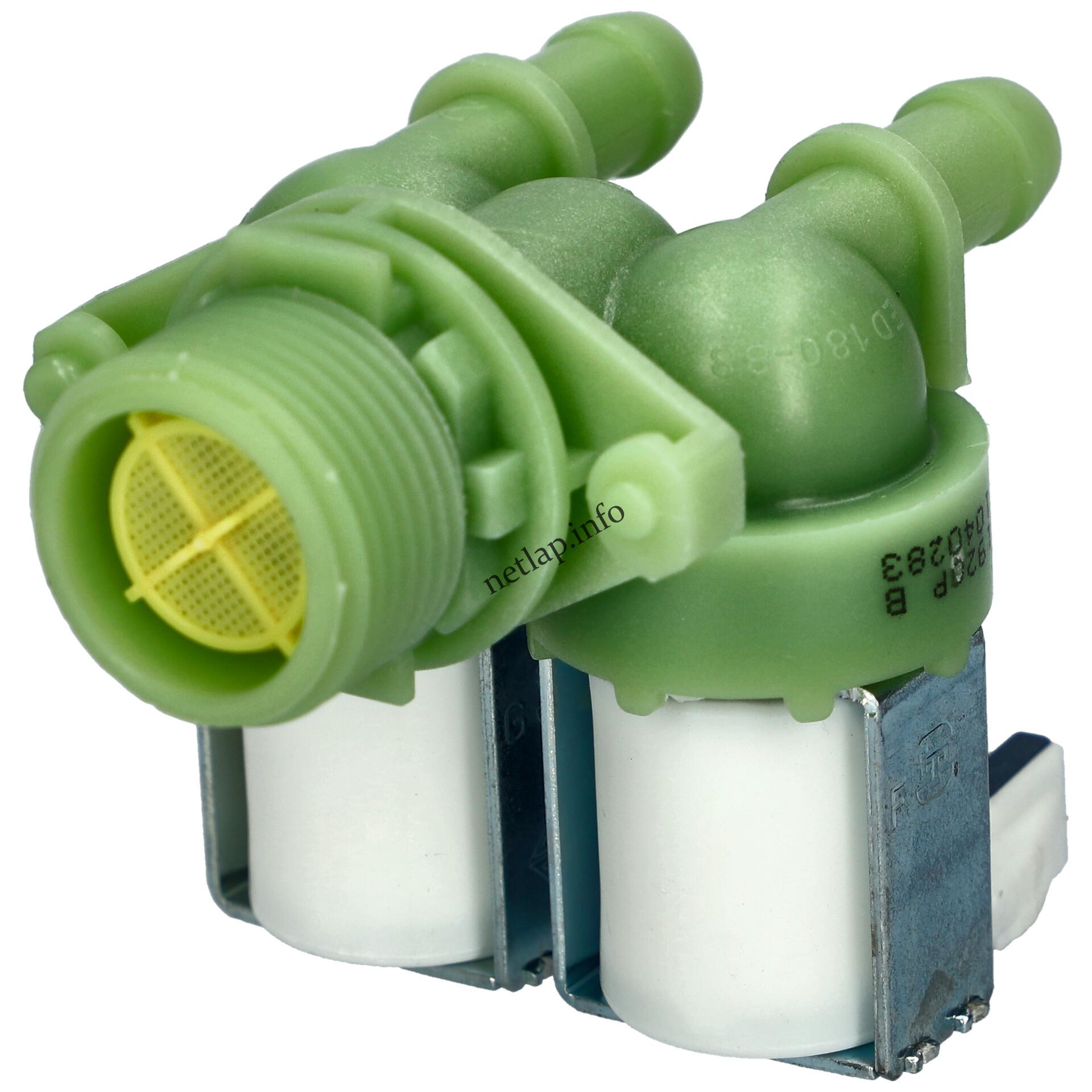 Candy mosógép 2 utas 180° mágnesszelep TP 41040283 Candy mosógép 2 utas 180° mágnesszelep TP 41040283