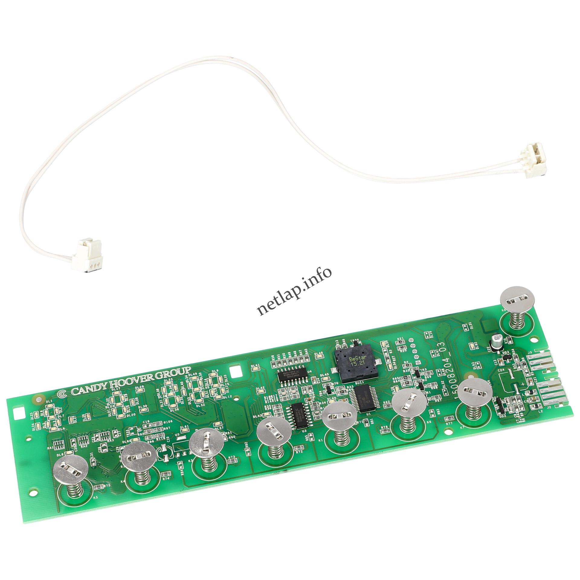 Candy mosógép kijelzőelektronika 41040878 Candy mosógép kijelzőelektronika 41040878