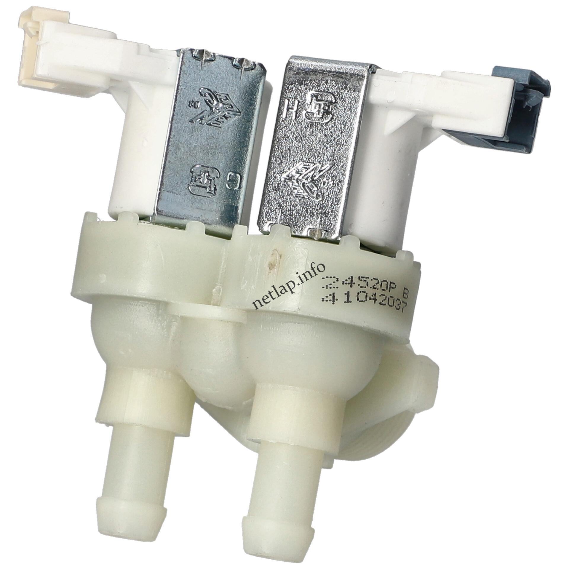 Candy mosógép 2 utas 90° mágnesszelep TP 41042037 Candy mosógép 2 utas 90° mágnesszelep TP 41042037