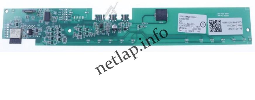 Candy mosogatógép kijelzőelektronika 41052726 Candy mosogatógép kijelzőelektronika 41052726