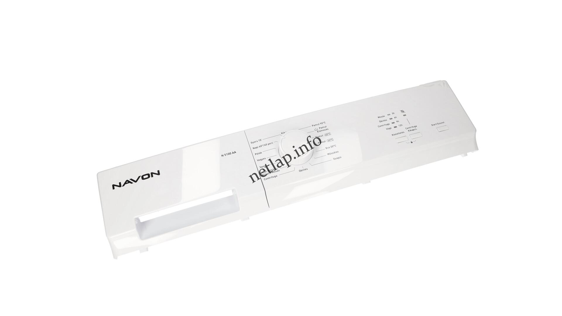 Vestel mosógép kezelő előlap 42202025 Vestel mosógép kezelő előlap 42202025