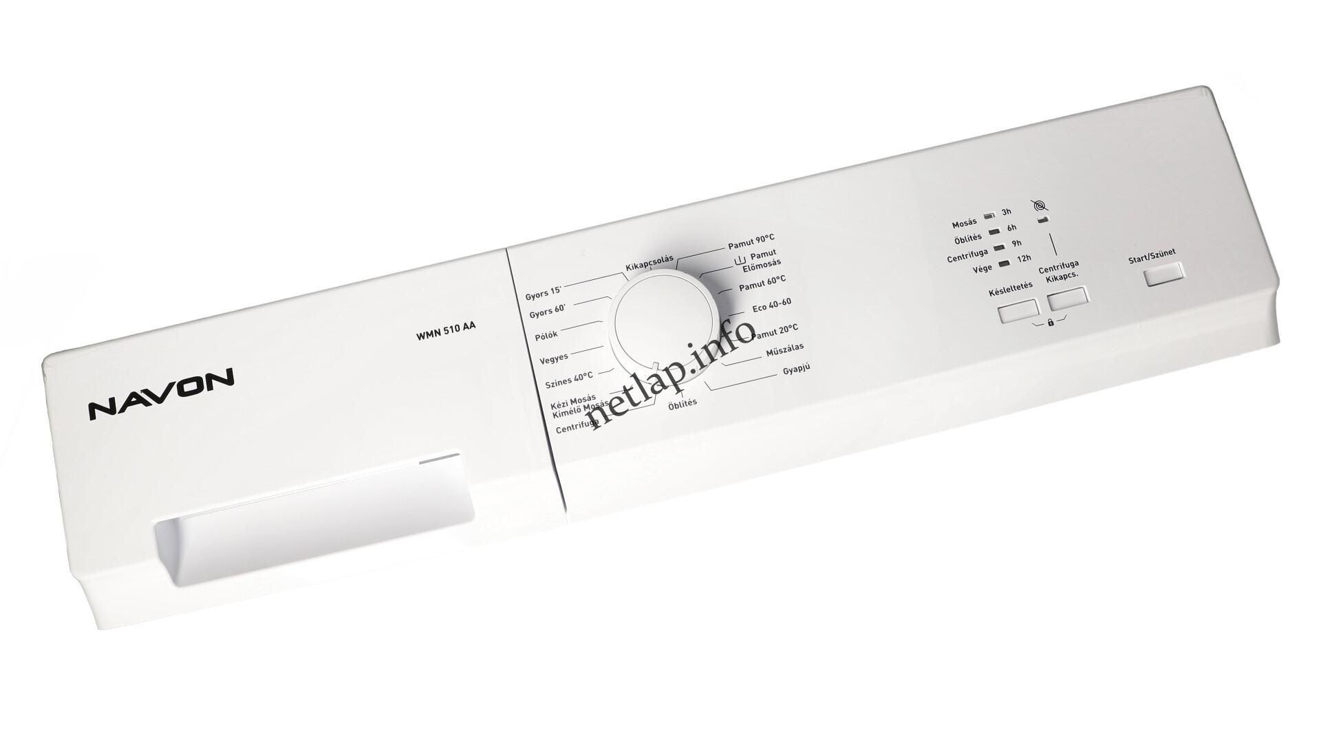 Vestel mosógép kezelő előlap 42235529 Vestel mosógép kezelő előlap 42235529