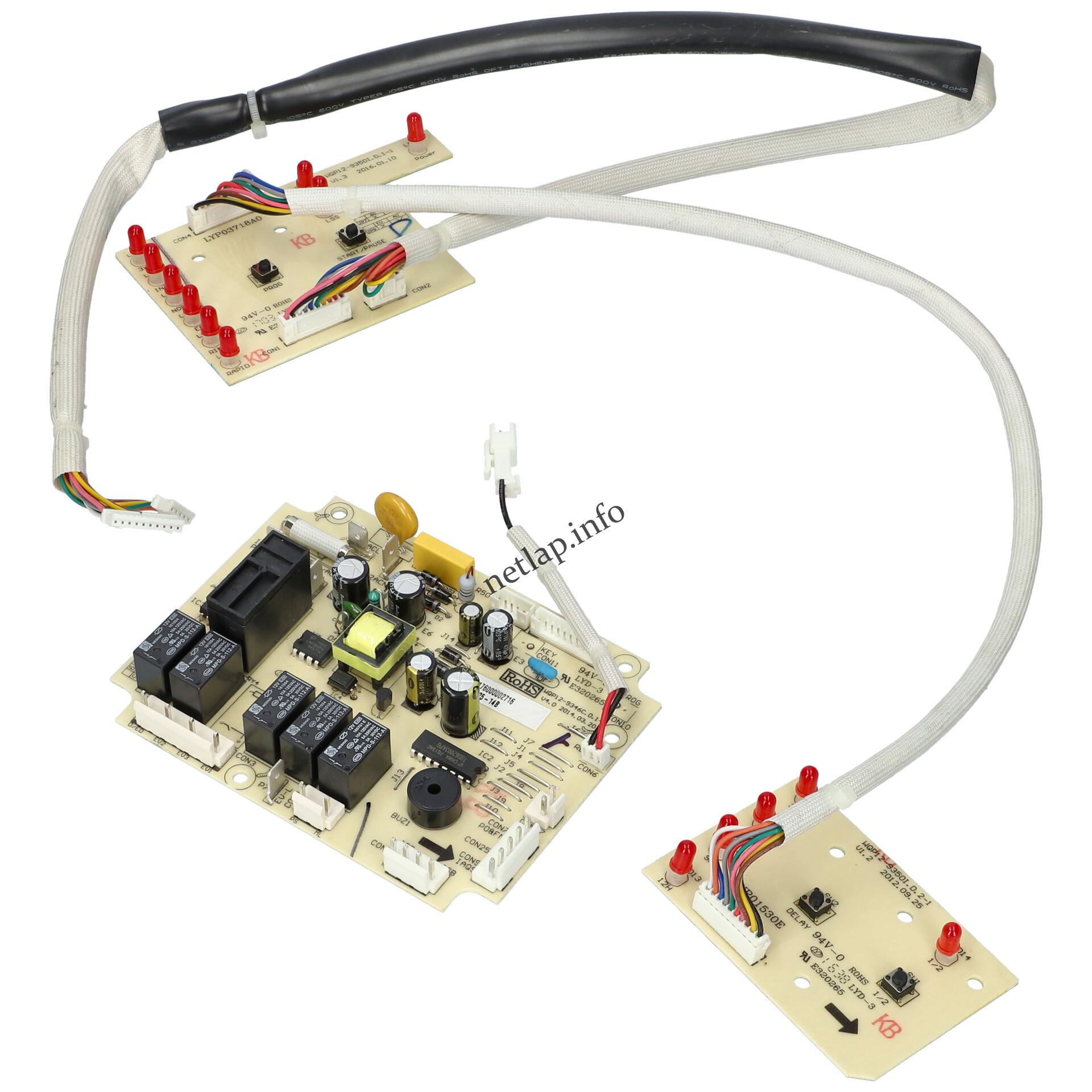 Gorenje Mora mosogatógép vezérlőmodul 427821 Gorenje Mora mosogatógép vezérlőmodul 427821