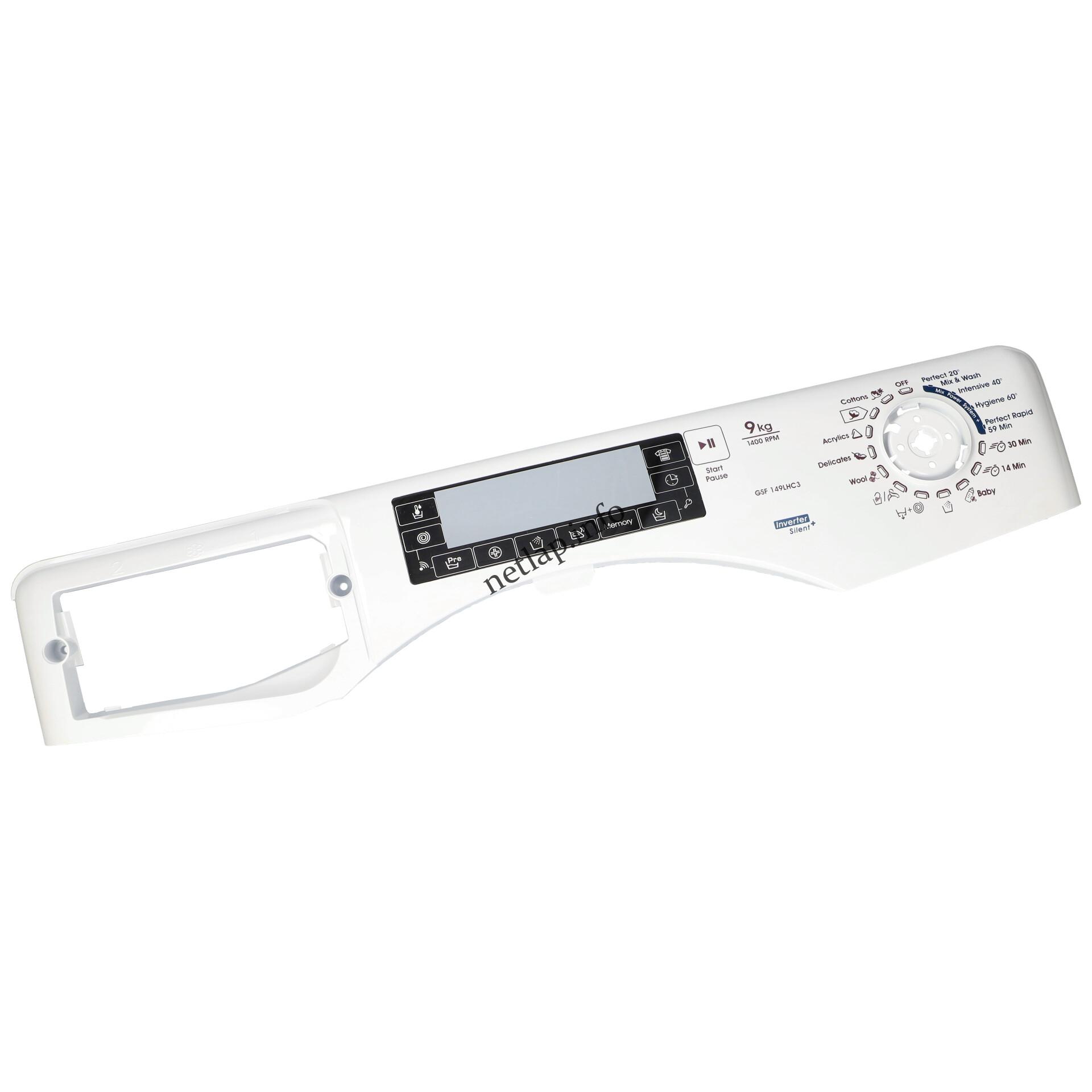 Candy mosógép előlap burkolat 43007097 Candy mosógép előlap burkolat 43007097