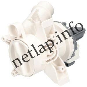 Candy mosógép szivattyú + szűrőház Hanyu 30082023