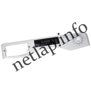 Candy mosógép kezelő burkolat előlap 43032973