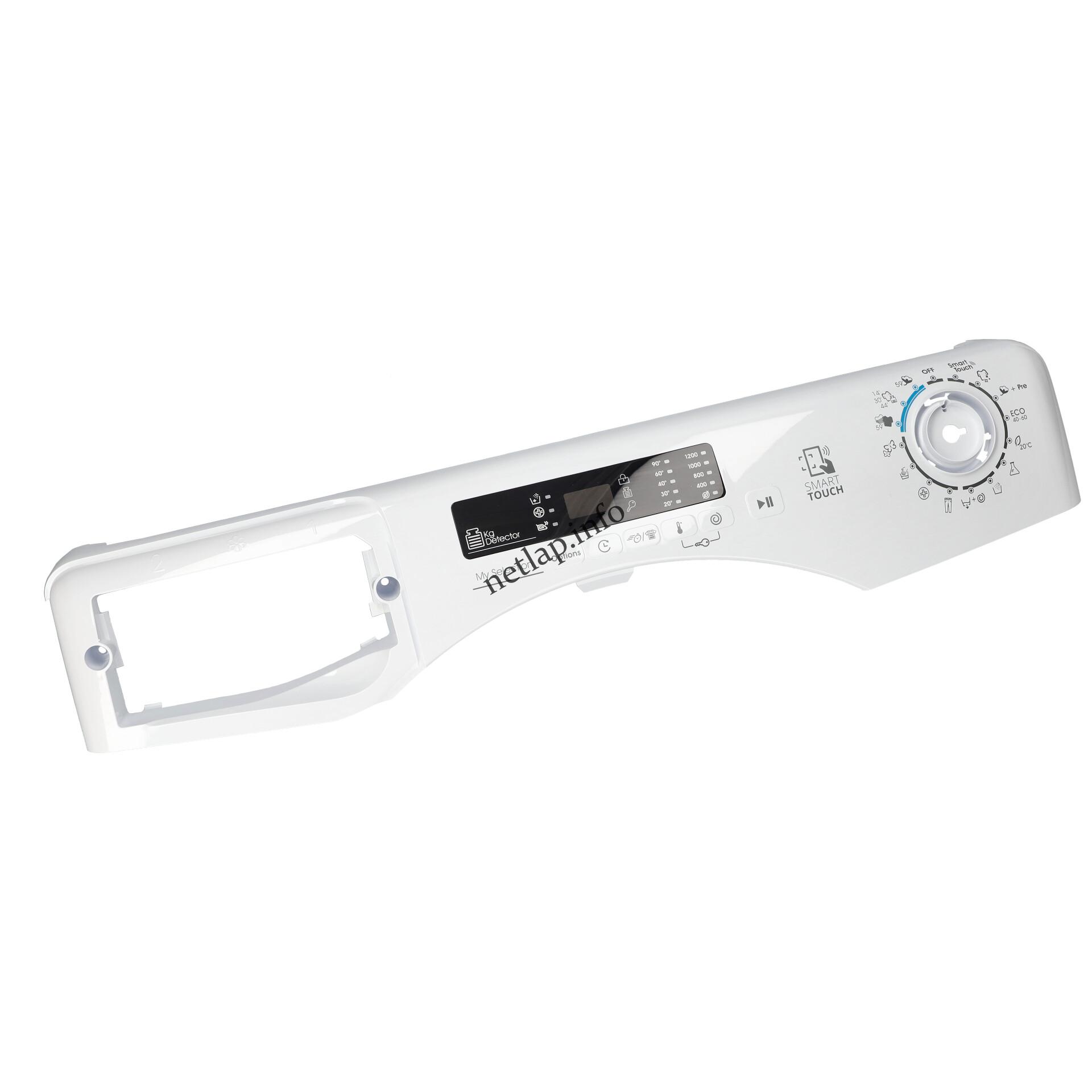 Candy mosógép kezelő burkolat előlap 43033198 Candy mosógép kezelő burkolat előlap 43033198