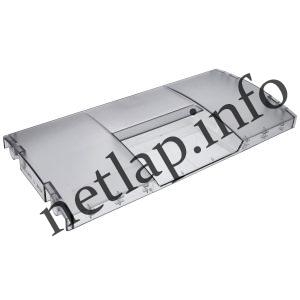 Beko hűtőgép előlap fagyasztófiók feketés átlátszó 386x180x30 mm 4331795200