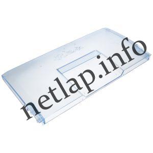 Beko hűtőgép előlap fagyasztófiók kékes átlátszó 413x212x25 mm 4332060400