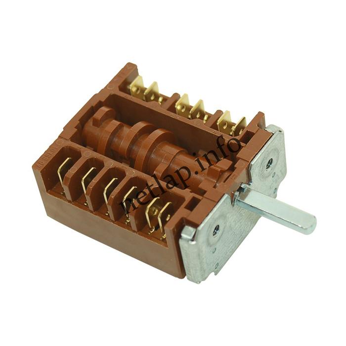 Beko Electrolux Indesit Whirlpool tűzhely funkcióválasztó sütőkapcsoló DV/HM/KN/ZCM