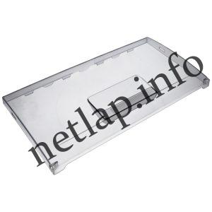 Beko hűtőgép előlap fagyasztófiók feketés átlátszó 445x236x30 mm 4331795200