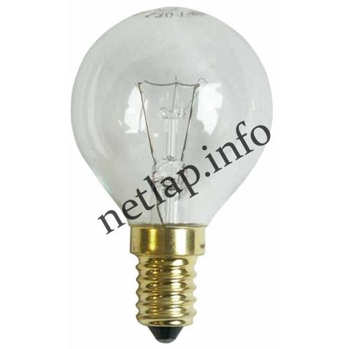 Tűzhely E14 gömb izzó, mikrohullámú sütő lámpa 40W-230V