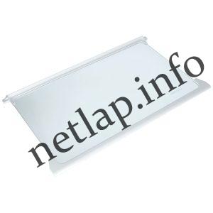 Beko hűtőgép üvegpolc normáltér 295x460mm 4616140100